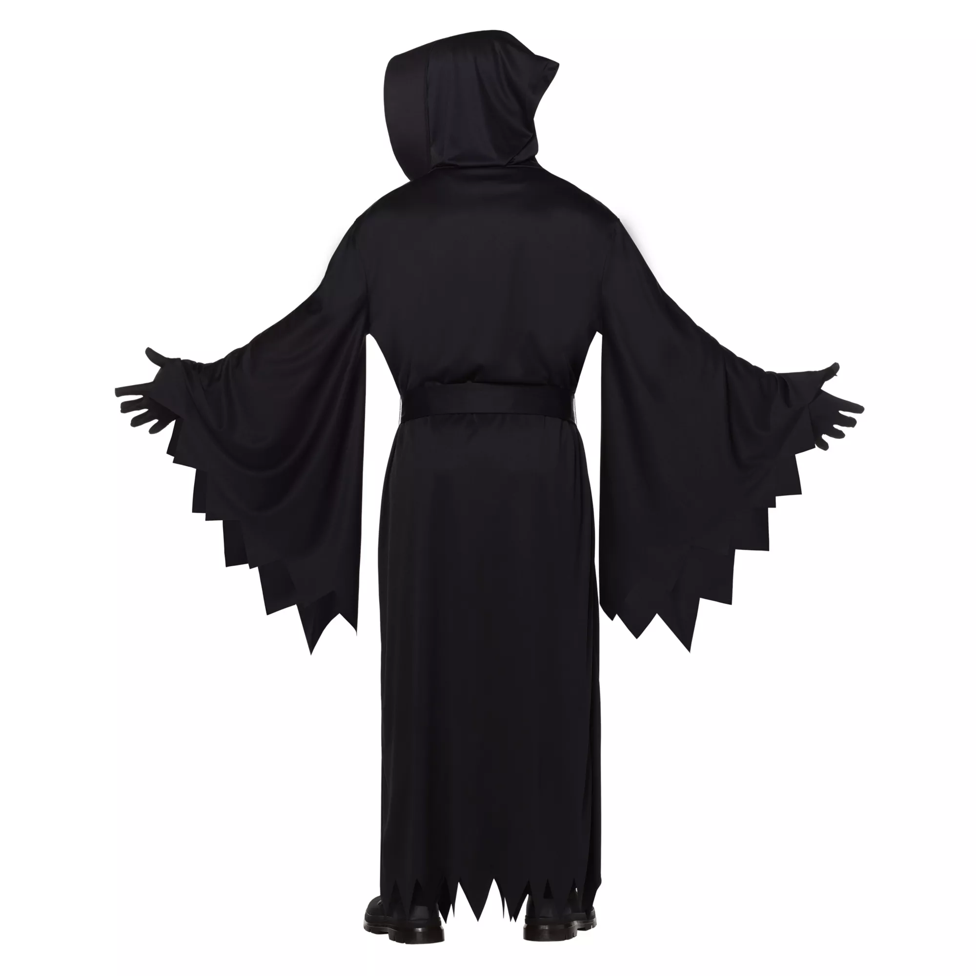 Adult Hooded Black Robe Costume at Spirit Halloween