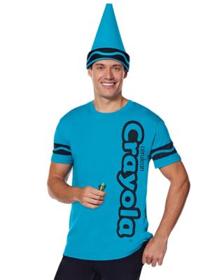 Adult Cerulean Crayon Costume Kit - Crayola by Spirit Halloween