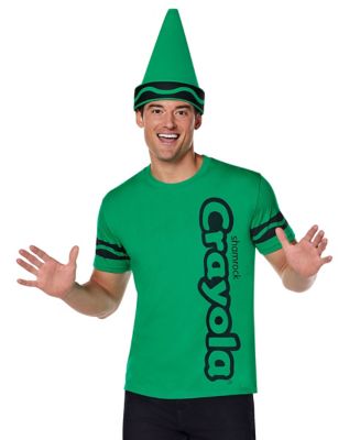 Green crayon sale shirt