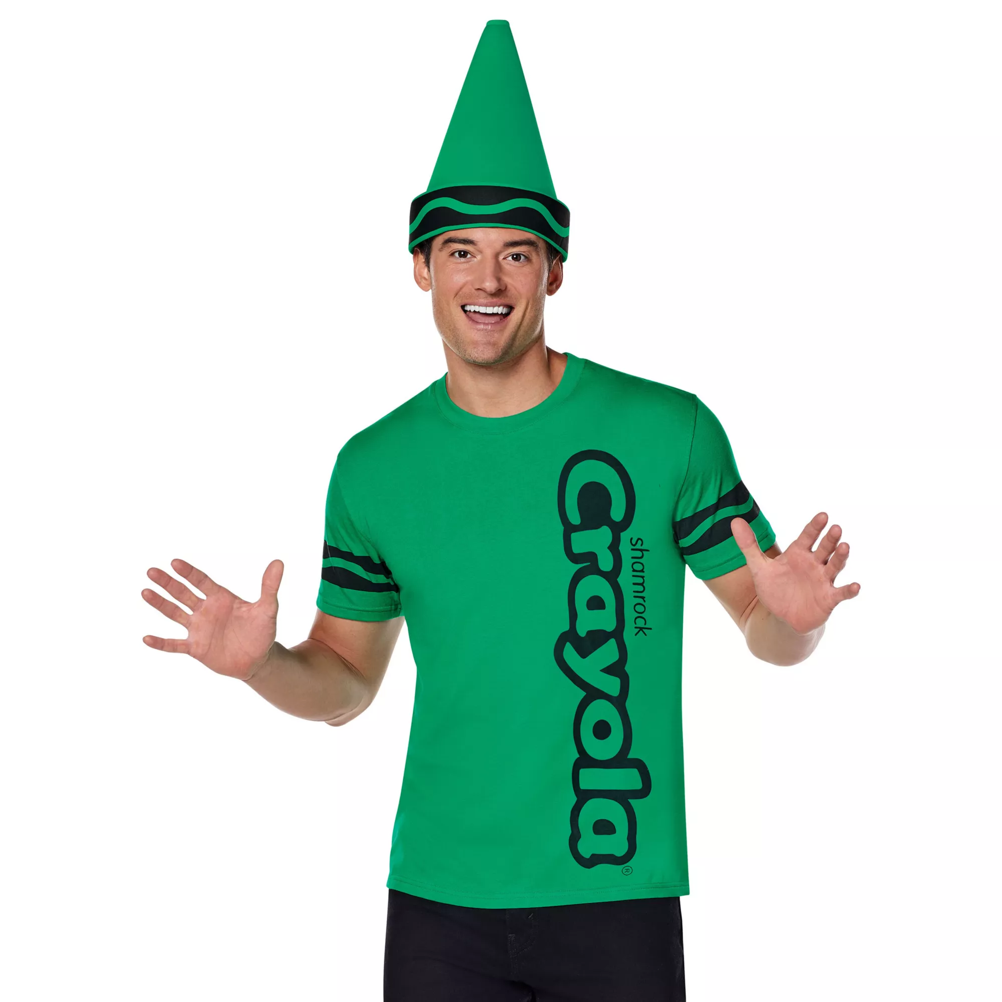 Shamrock Green Crayon Costume Kit - Crayola at Spencer's
