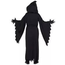 Kids Hooded Black Robe Costume at Spirit Halloween