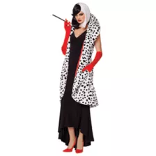 Adult Cruella Duster Jacket - Disney Cruella at Spencer's