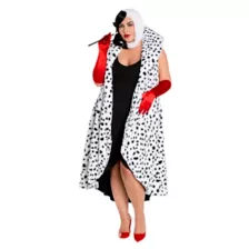 Adult Cruella Duster Jacket - Disney Cruella at Spencer's