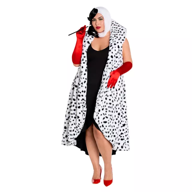 Adult Cruella Duster Jacket - Disney Cruella at Spencer's