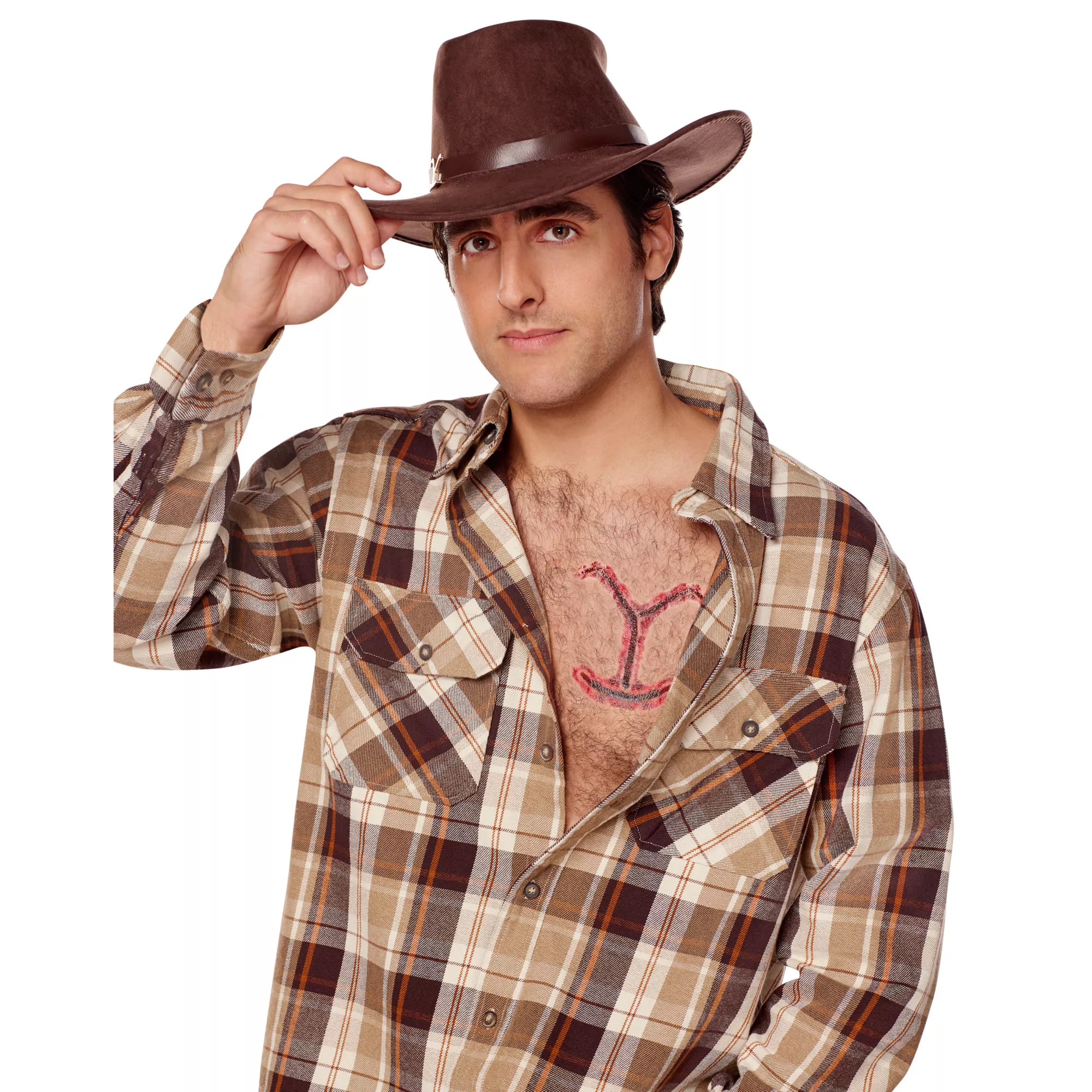 Yellowstone Brand Decal Tattoo at Spirit Halloween