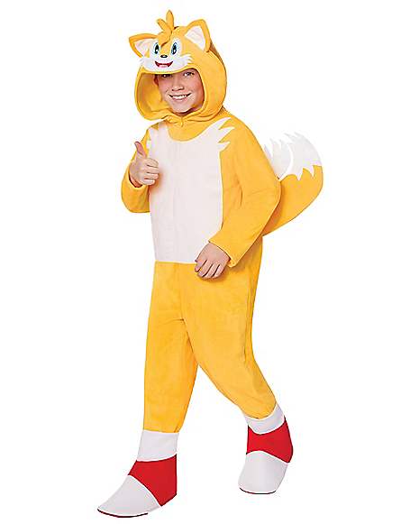 Kids Tails One Piece Costume - Sonic the Hedgehog 