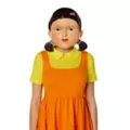 Young-hee Doll Half Mask - Squid Game at Spencer's