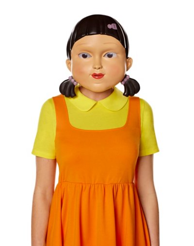 Young-hee Doll Half Costume Accessory - Squid Game by Spirit Halloween