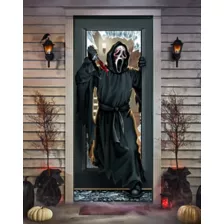 Ghost Face Door Cover at Spencer's
