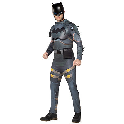 The Dark Knight Rises Kids Lg 12-14 Batman Muscle 3pc Costume