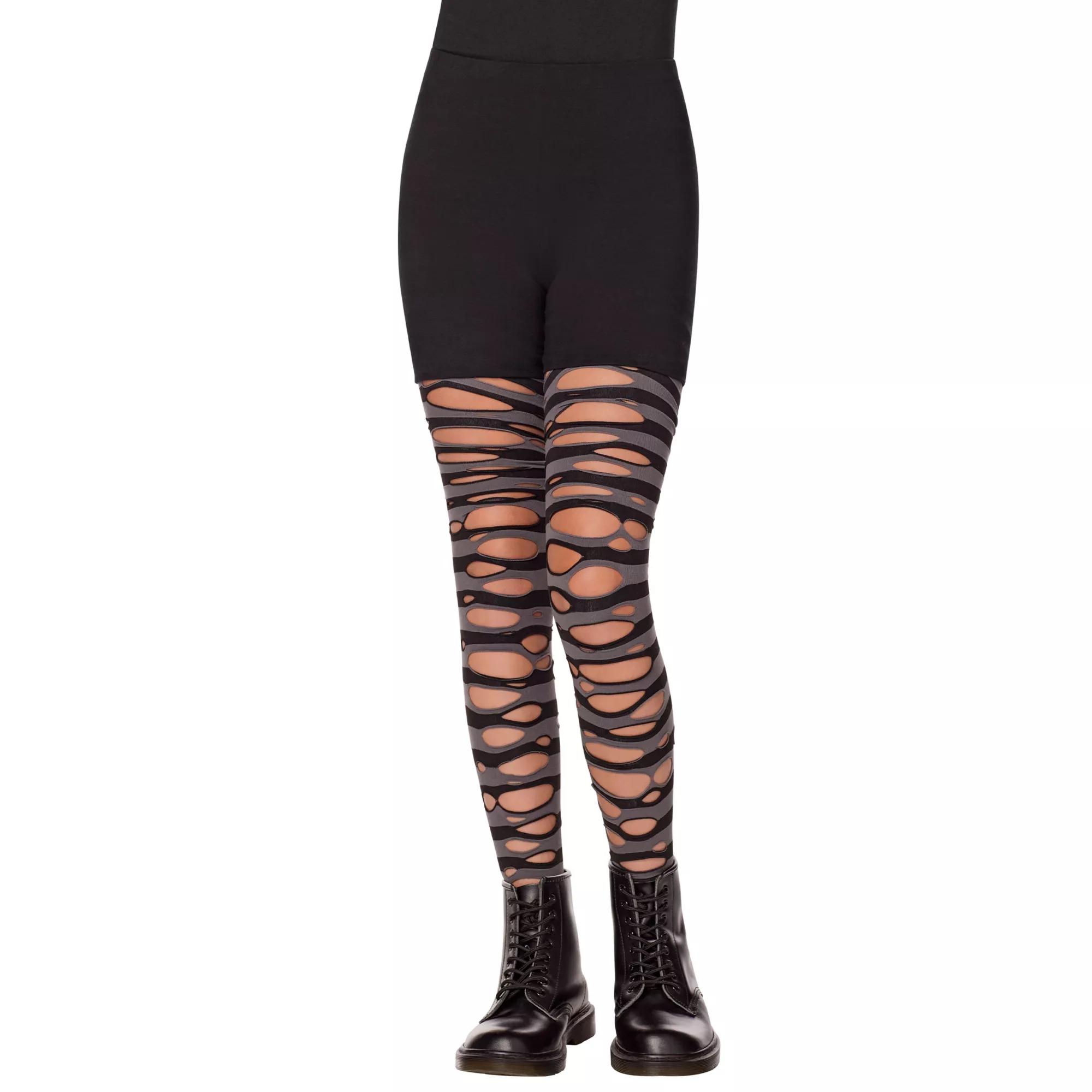 Kids Tattered Tights at Spencer's