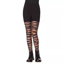 Kids Tattered Tights at Spencer's