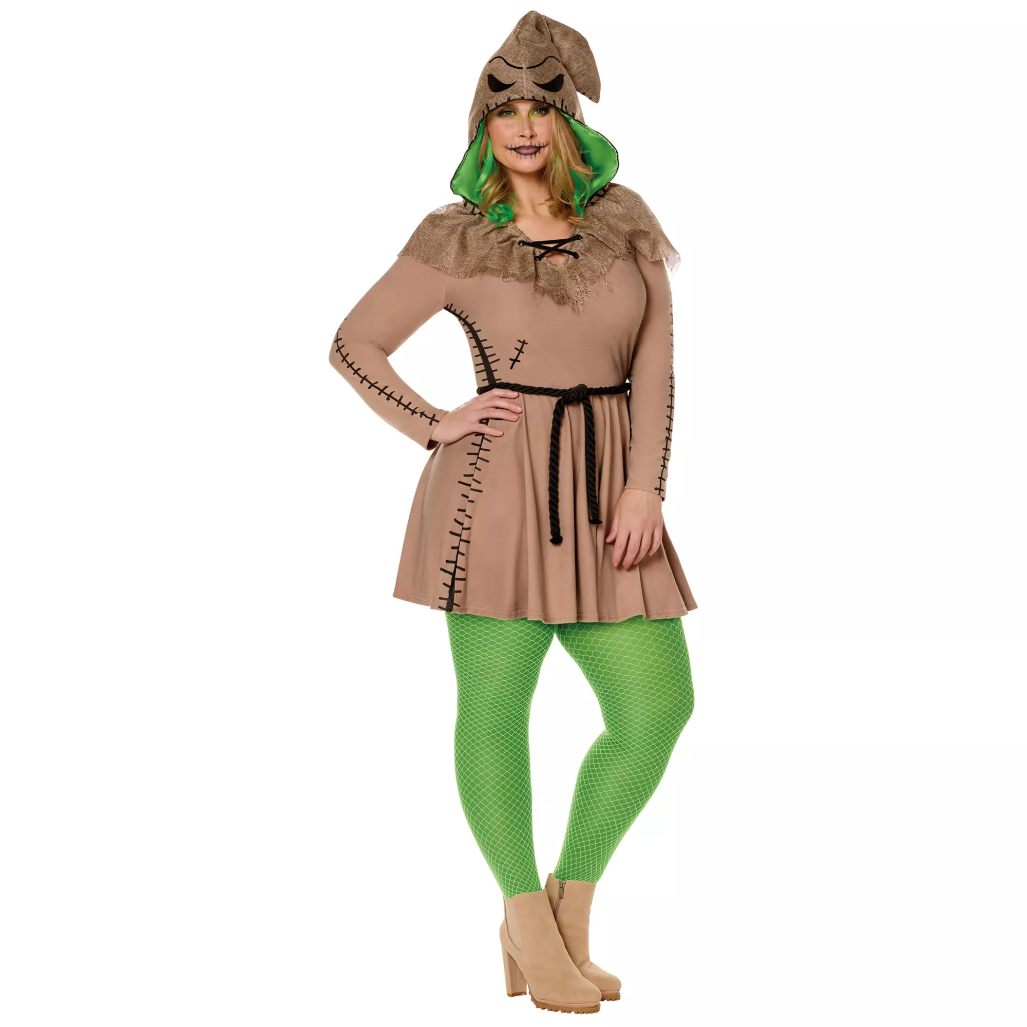 Adult Green Oogie Boogie Dress Costume - The Nightmare Before Christmas at Spirit Halloween