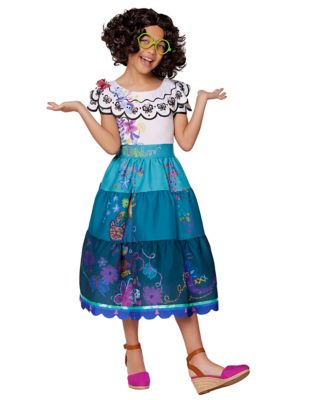 Encanto Dress Fairy Princess Dress Encanto Mirabel Costume Girls Cosplay, M