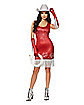 Adult Red Cowgirl Dress Costume