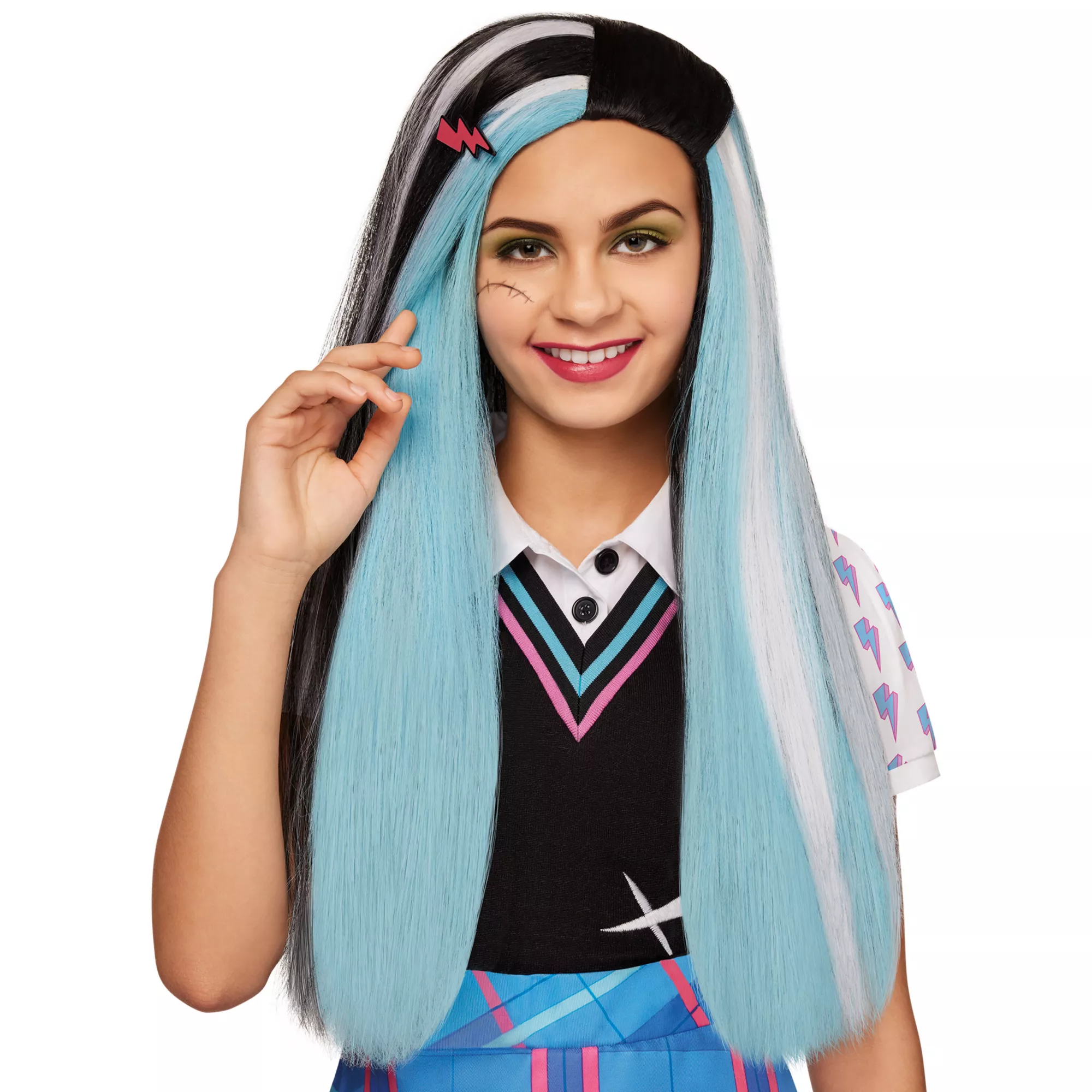 Kids Frankie Stein Wig - Monster High at Spencer's