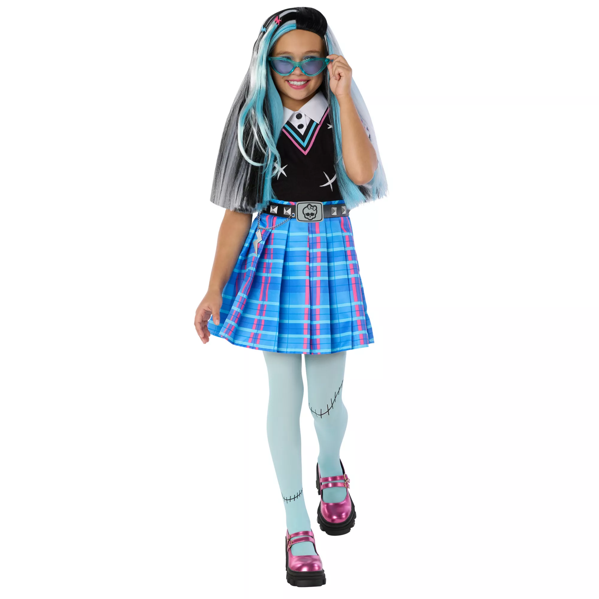 Kids Frankie Stein Costume - Monster High at Spirit Halloween
