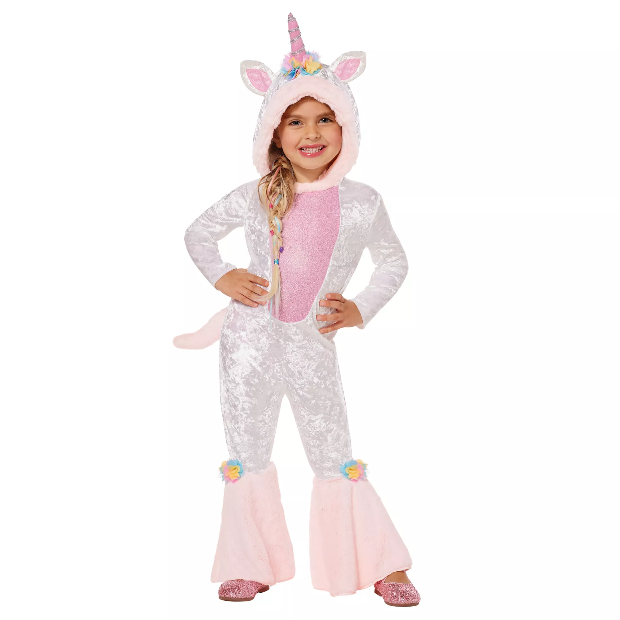Toddler Magical Unicorn Jumpsuit Costume at Spirit Halloween