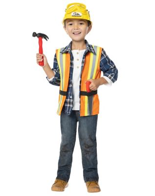 Children's construction hot sale worker costume