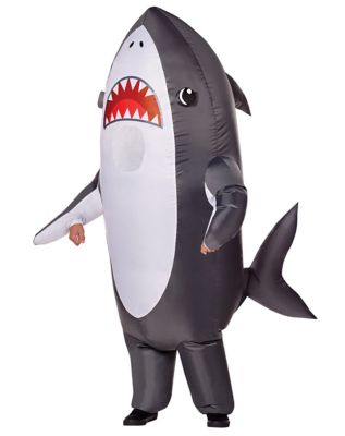 Adult on sale shark costume