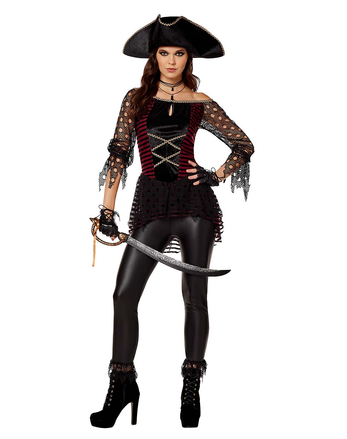 Adult Dark Pirate Costume
