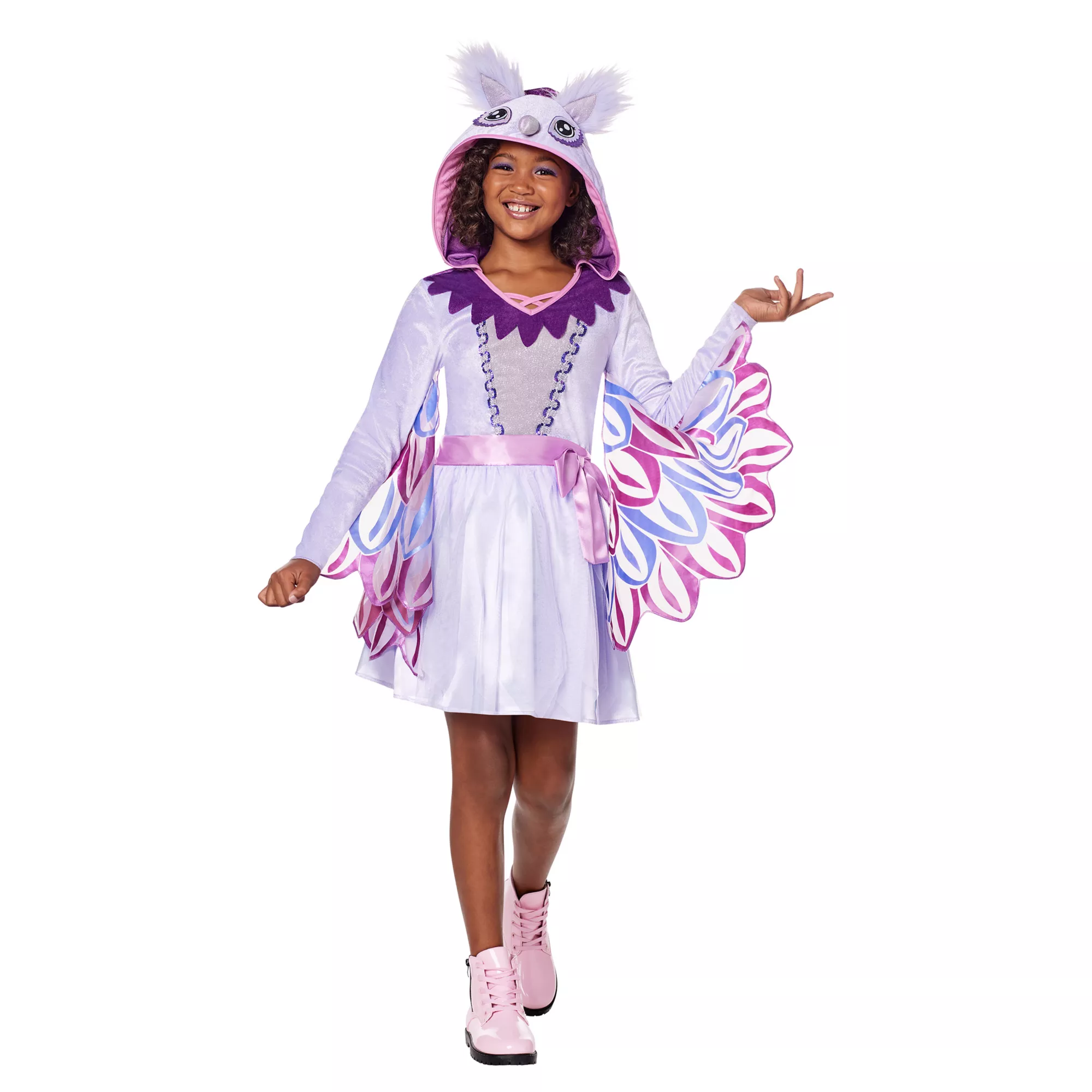 Kids Purple Owl Dress Costume at Spirit Halloween