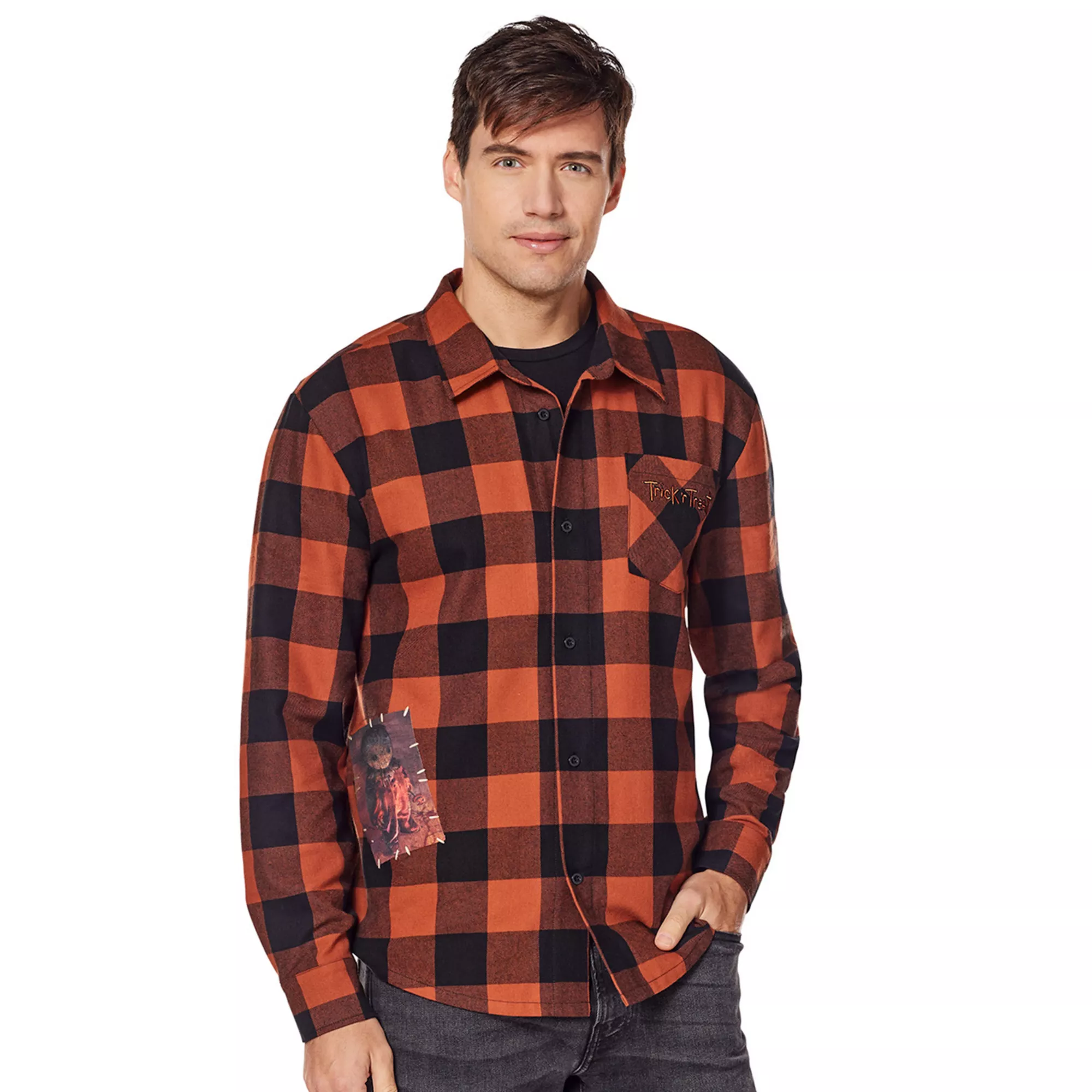 Sam Flannel Shirt- Trick ' Treat at Spirit Halloween