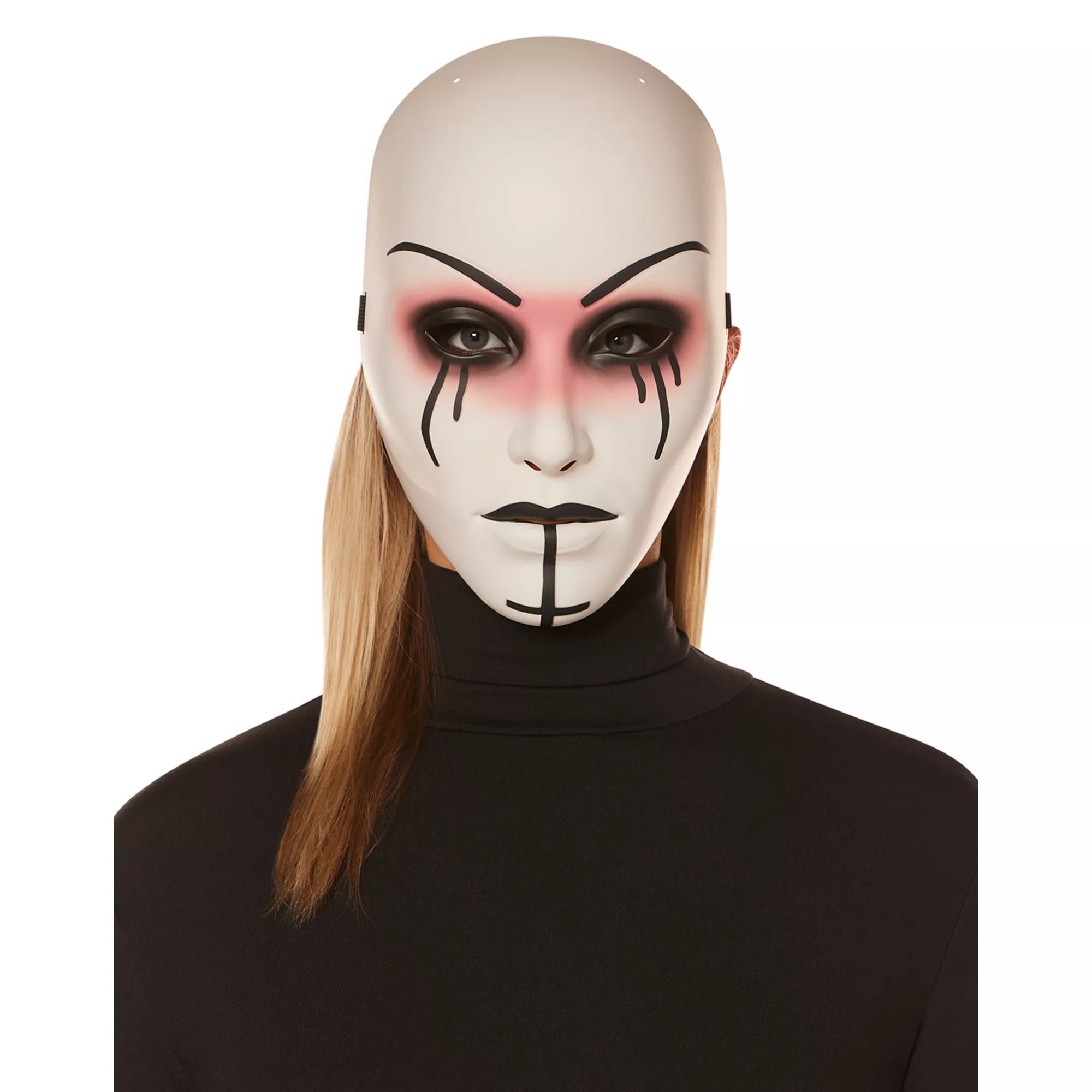 Unholy Possessed Nun Half Mask at Spencer's