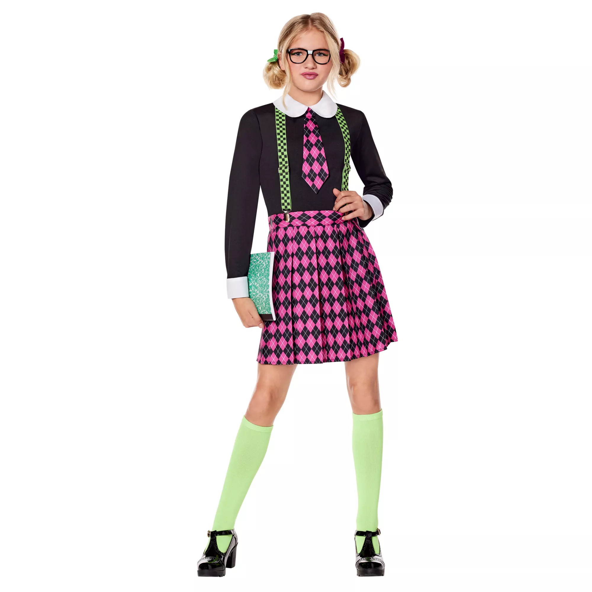Kids Neon Misfit Nerd Costume at Spirit Halloween