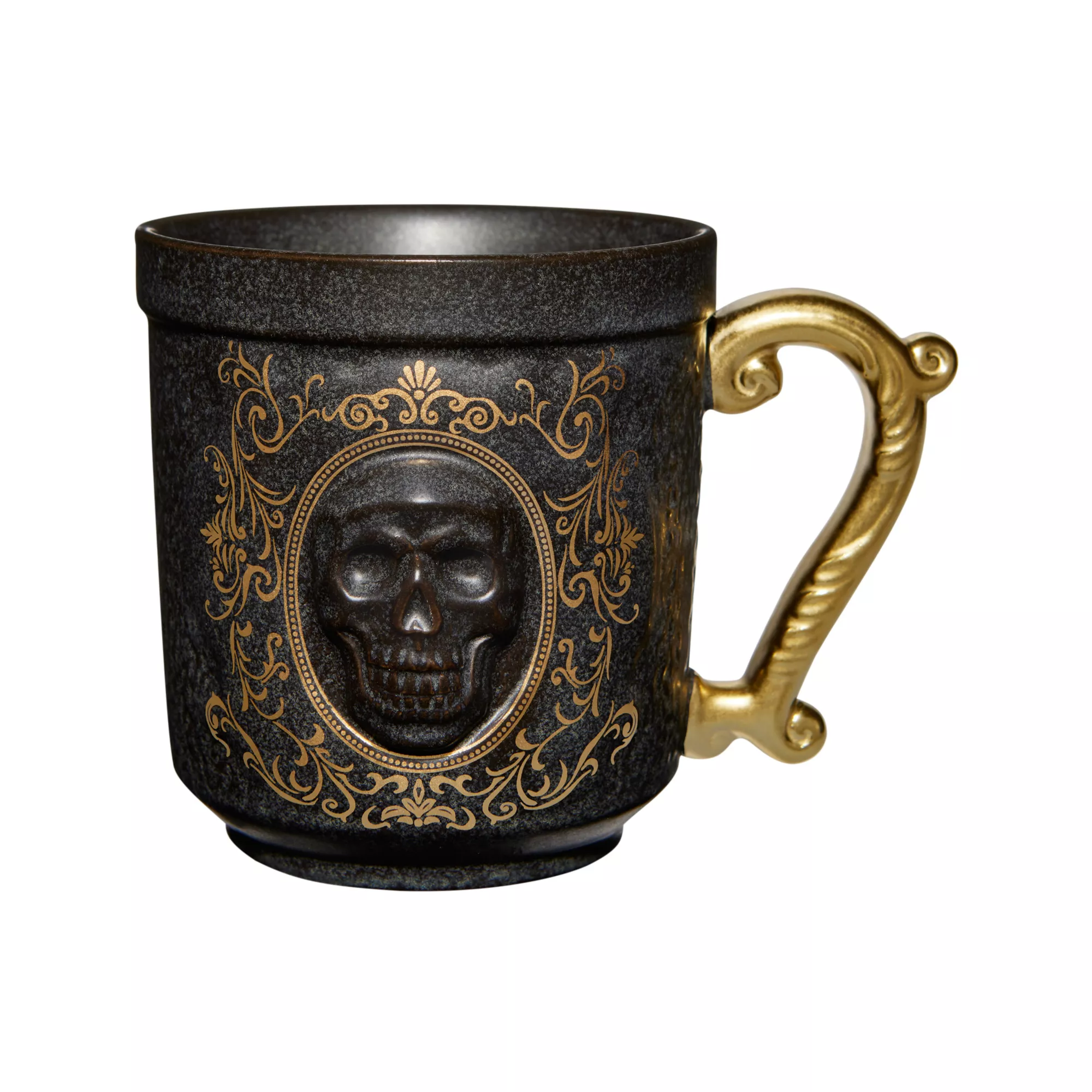 Gothic Noir Skull Mug at Spencer's
