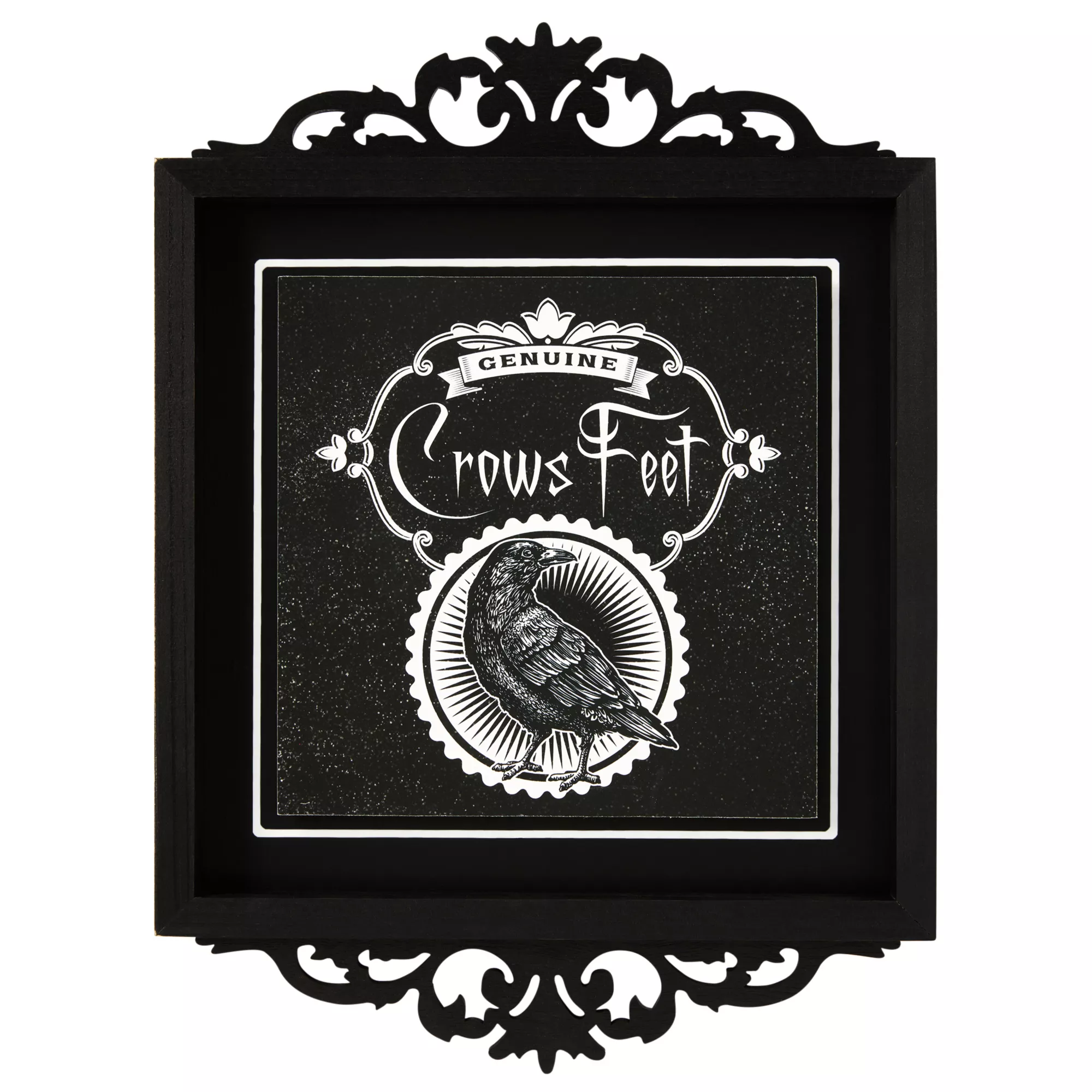 Genuine Crows Feet Hanging Sign at Spencer's