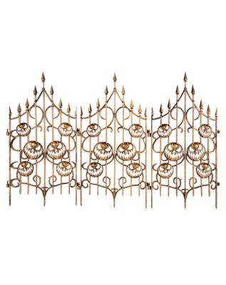 01609445 - 3 Ft Pumpkin Swirl Fence