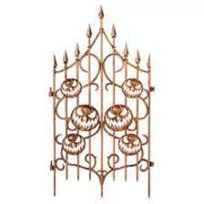 3 Ft Pumpkin Swirl Fence at Spirit Halloween