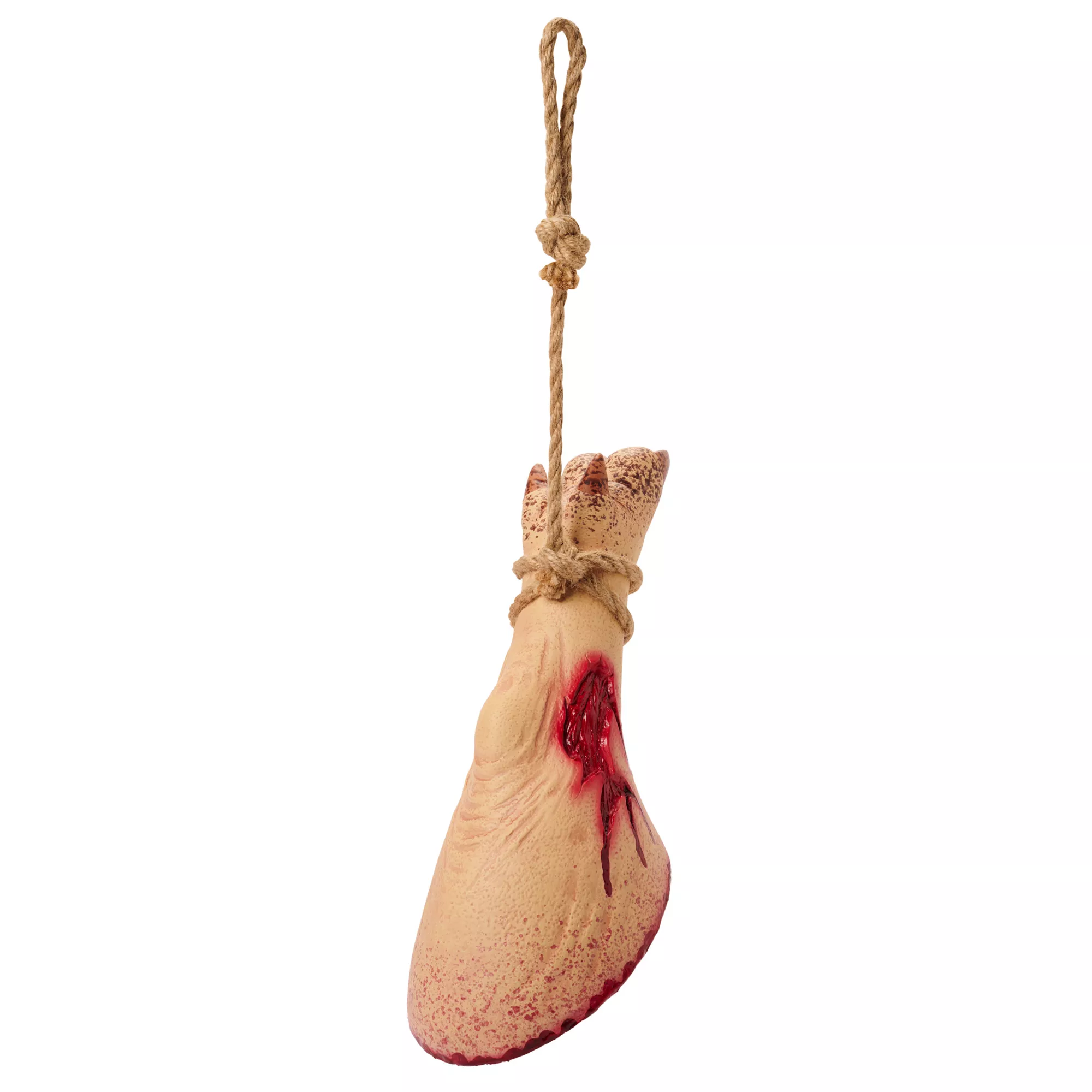 Hanging Pig Leg at Spirit Halloween