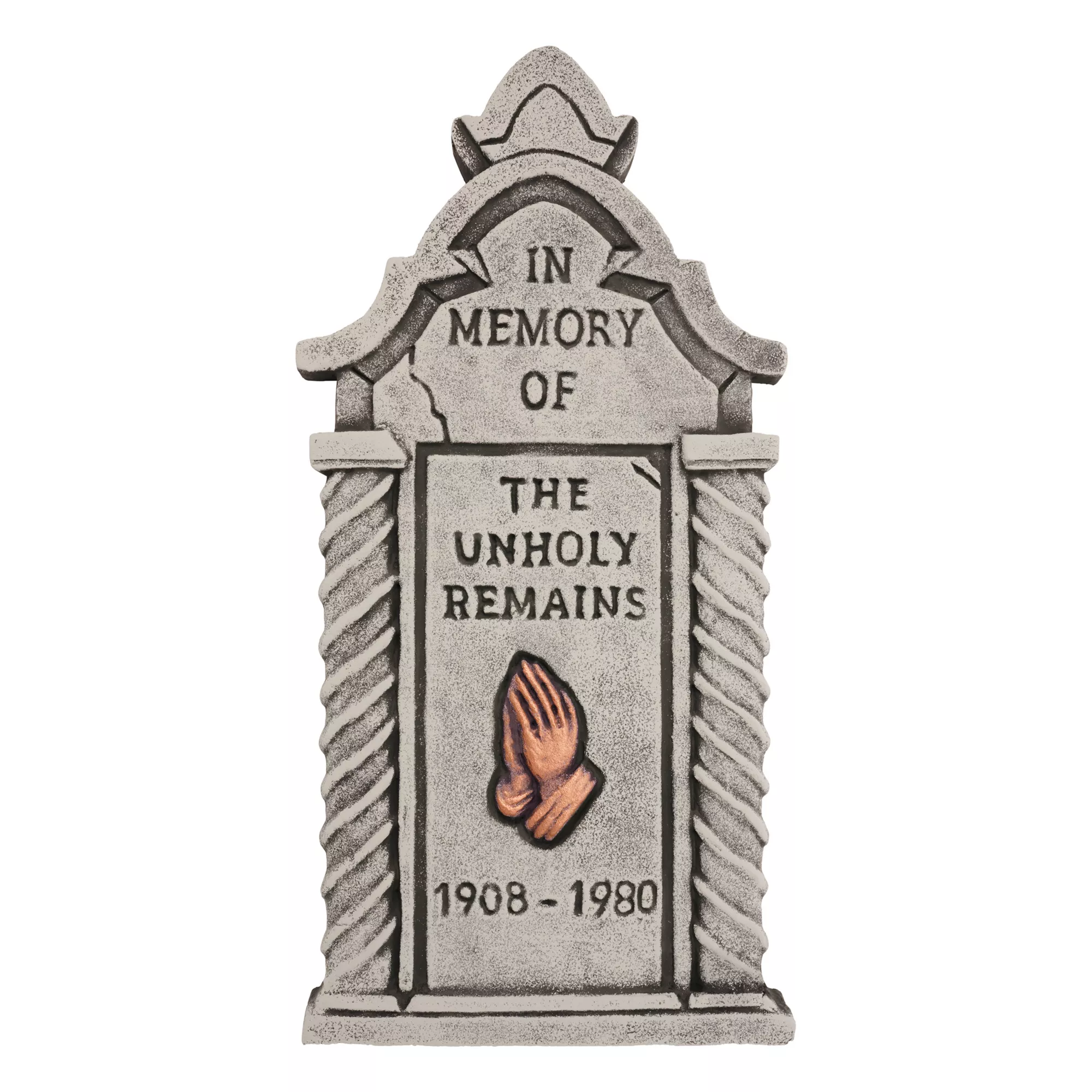 21 Inch Unholy Remains Tombstone at Spencer's