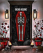 Gothic Noir Skeleton Door Cover
