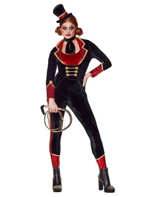 Adult Carnival Clown Bodysuit Costume