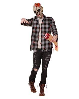 Adult Light-Up Undead Zombie Costume - Spirithalloween.com