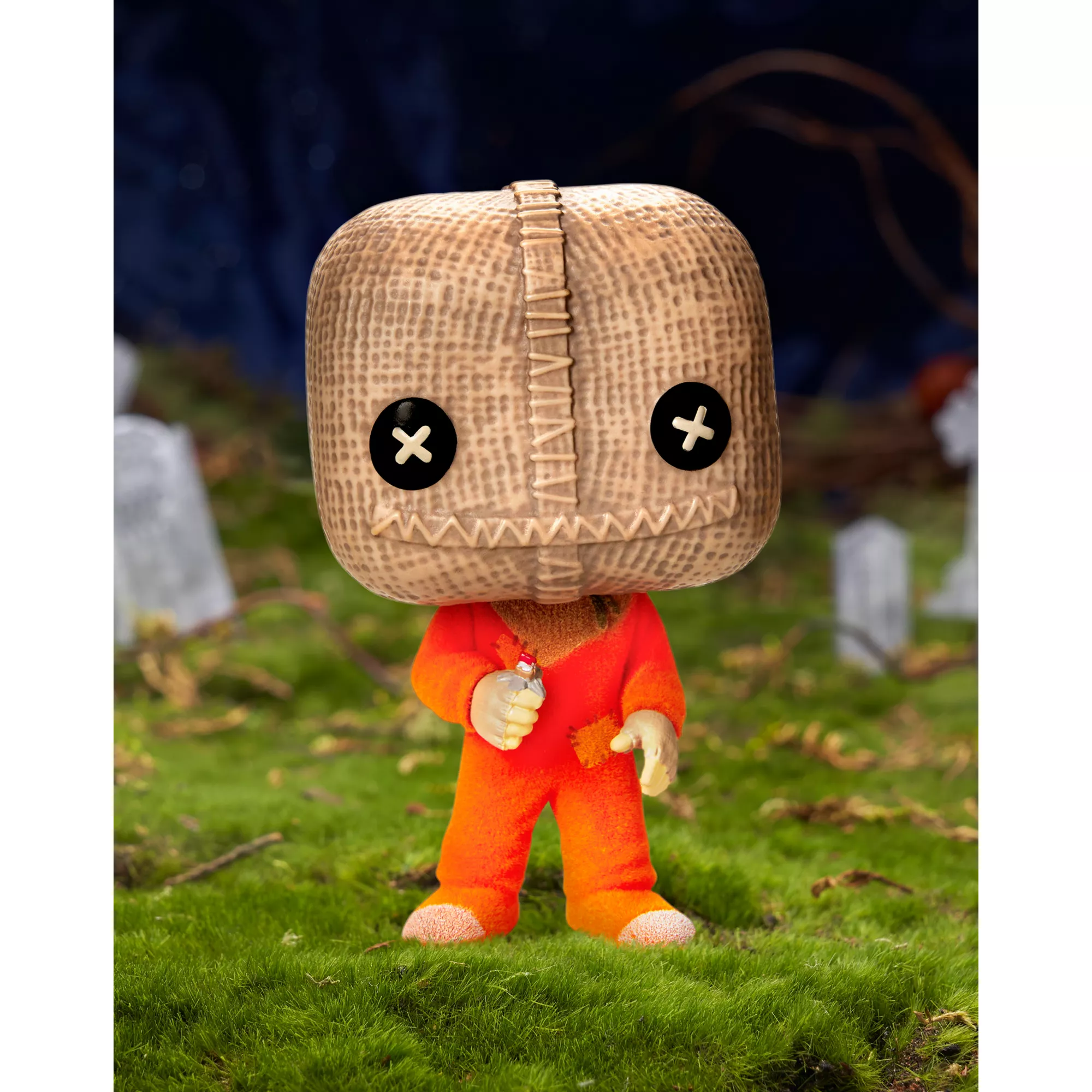 Sam with Razor Flocked Funko POP! Figure - Trick 'r Treat at Spencer's