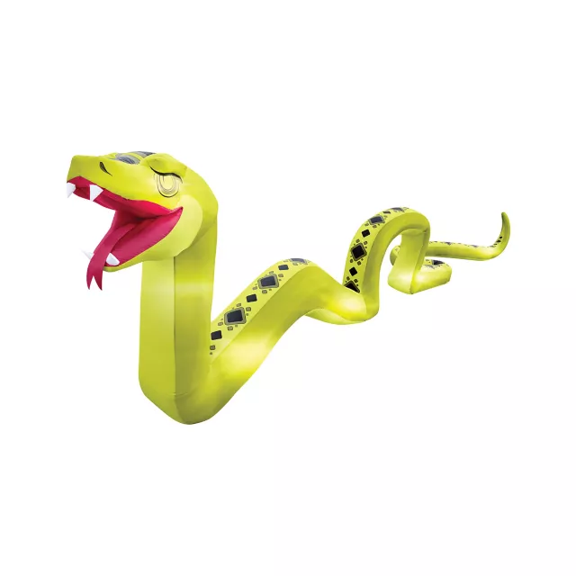 20 Ft. Light-Up Snake Inflatable Decoration at Spencer's