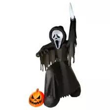 12 Ft. Ghostface Light-Up Inflatable Decoration at Spirit Halloween