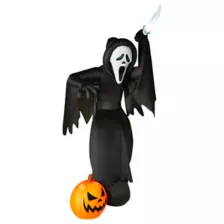 12 Ft. Ghostface Light-Up Inflatable Decoration at Spirit Halloween