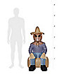 4 Ft Scarecrow Inflatable Decoration