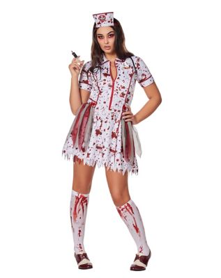 Girls Halloween Bloody Corpse Bride Costumes Children Kids Walking