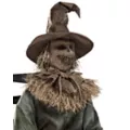 4 Ft 6 In Scary Sitting Scarecrow Animatronic at Spencer's