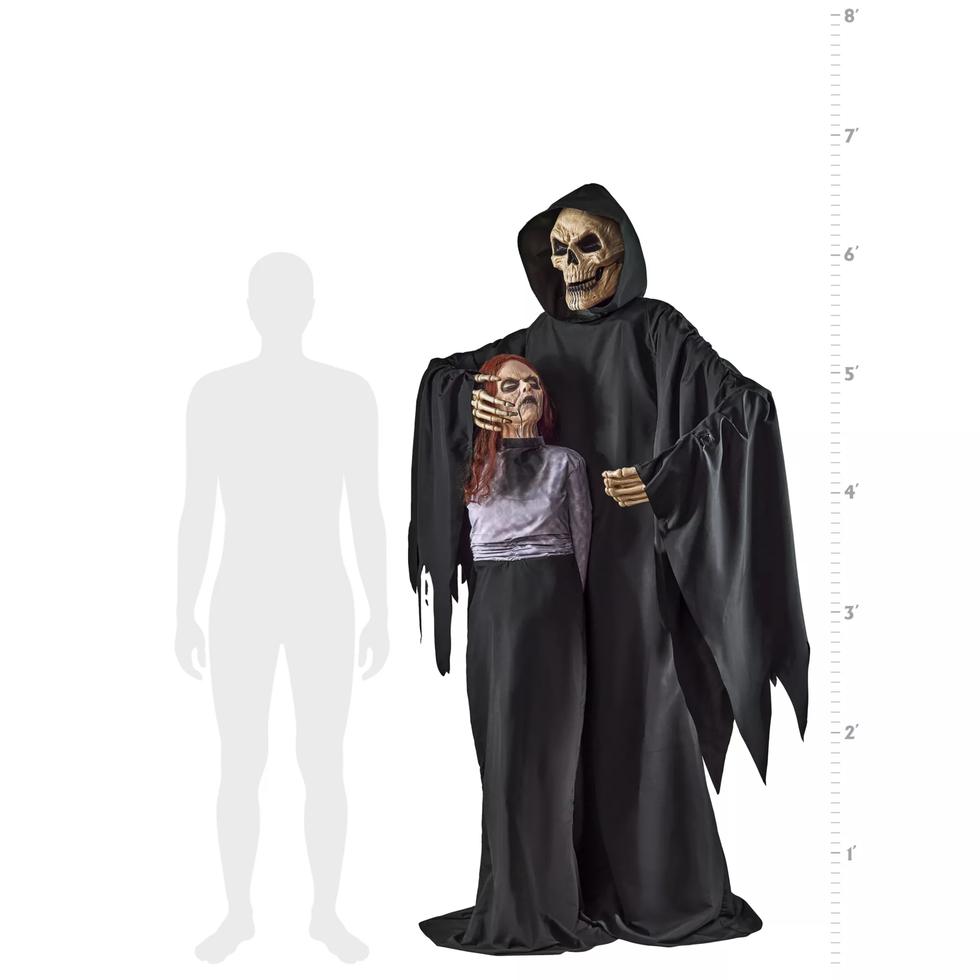 6 Ft 6 In The Black Heart Animatronic at Spencer's