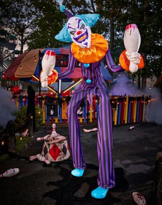 7.9 Ft Stilts Animatronic - Spirithalloween.com