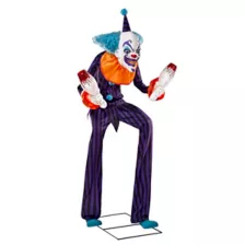 7 Ft 9 In Stilts Animatronic at Spencer's