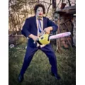 6 Ft Leatherface: Pretty Woman Mask Animatronic - The Texas Chainsaw Massacre at Spirit Halloween