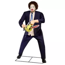 6 Ft Leatherface: Pretty Woman Mask Animatronic - The Texas Chainsaw Massacre at Spirit Halloween